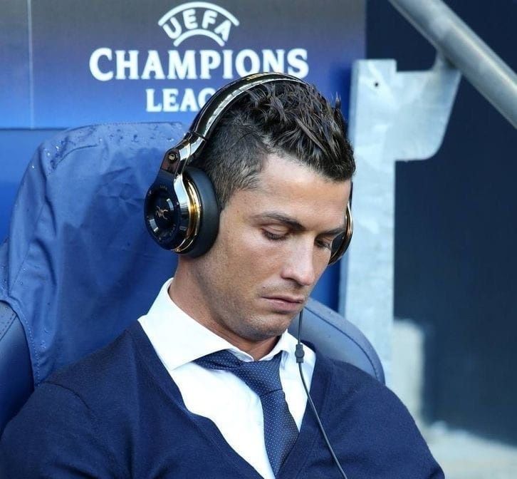 Наушники от Криштиану Роналду Monster ROC Sport Black Platinum