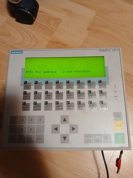 Ecran Simatic panel OP 17
