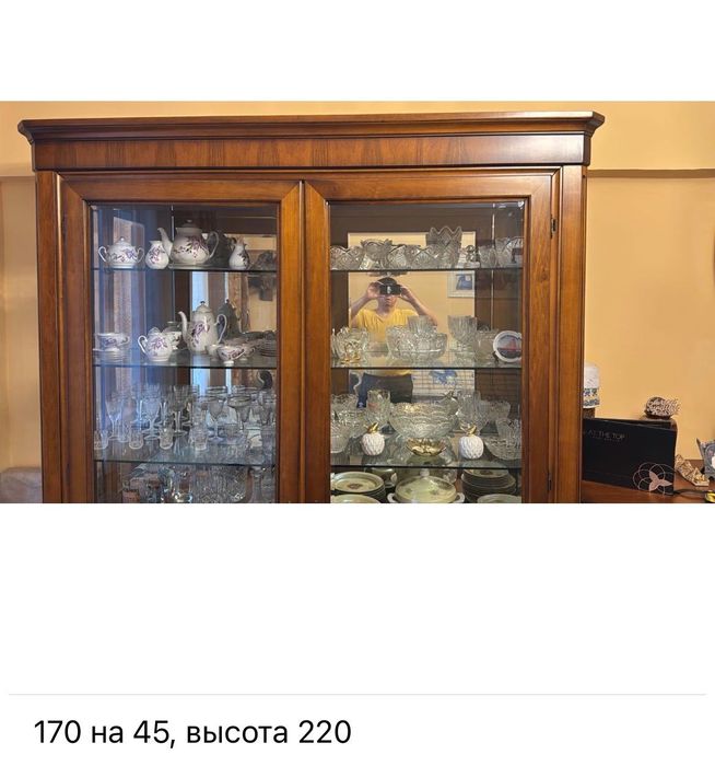 Стенка сервант с комодом