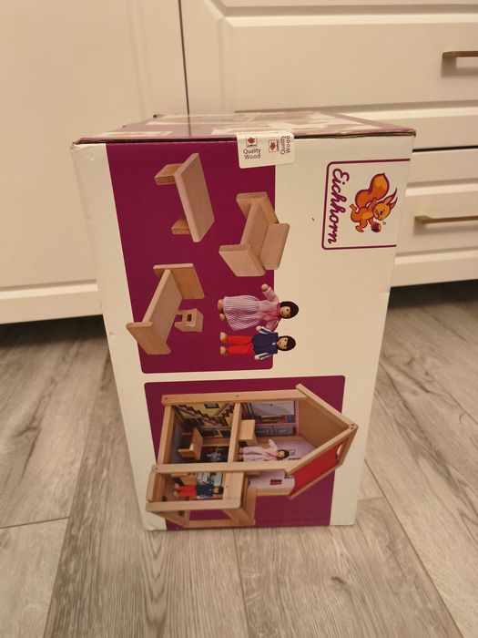 Vand Casuta papusi Eichhorn din lemn