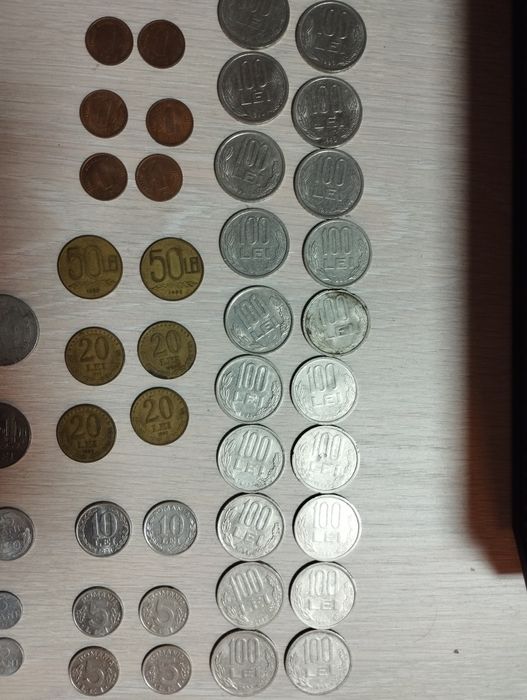 Bancnote și monede vechi, Românești, de colecție