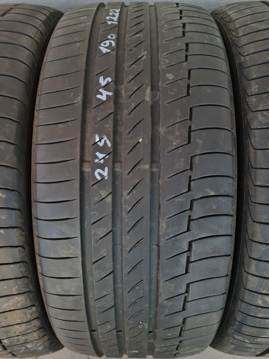 Летни гуми 4 броя CONTINRNTAL PremiumContact6 245 45 R19 дот 11622