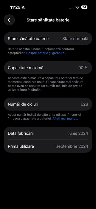 Iphone 16 256gb (ecranul prezinta zgarieturi )