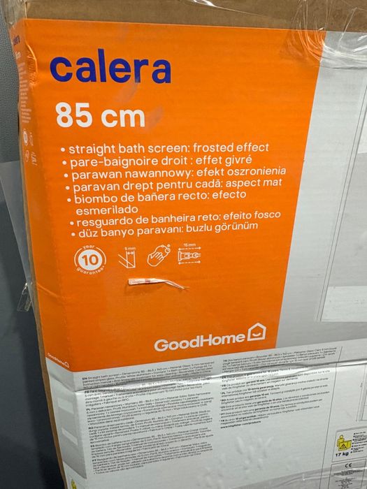 Paravan cada GOODHOME Calera, sticla securizata