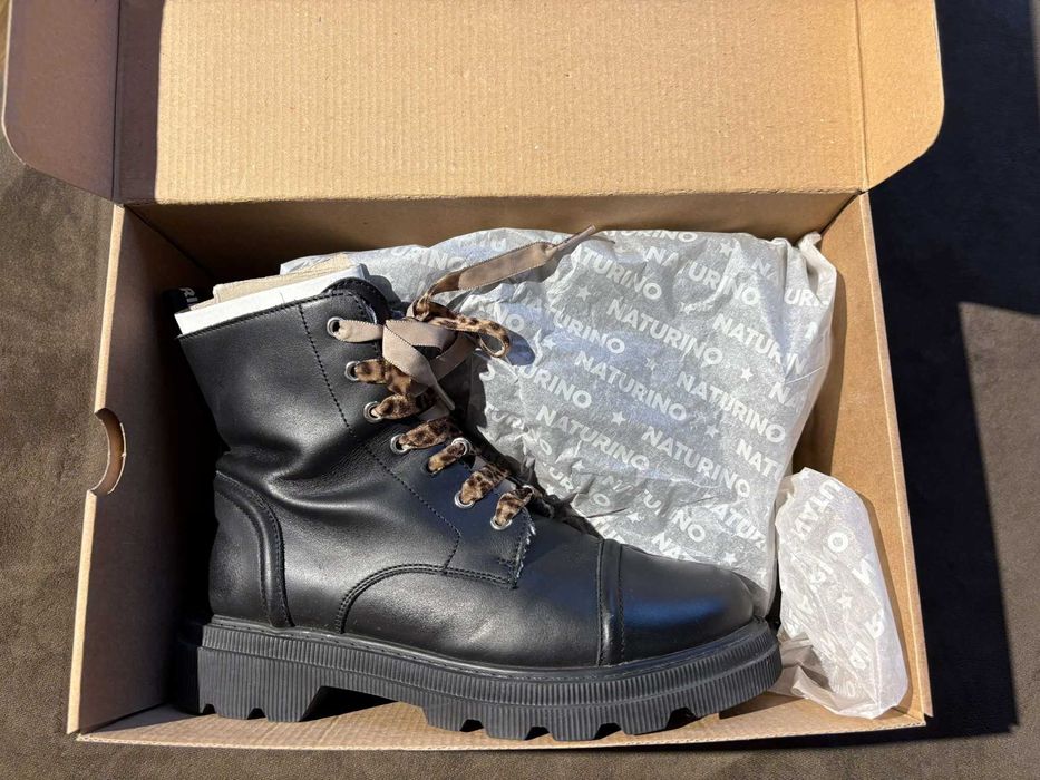 Боти от естествена кожа Naturino размер 36