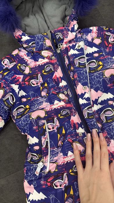 Детский зимний комбинезон