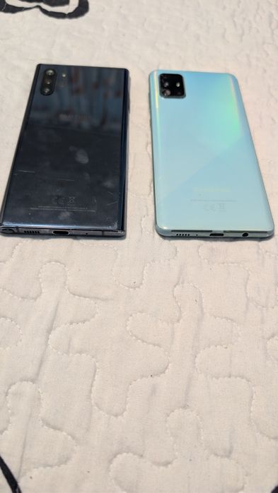 Samsung A71 Samsung note 10 plus