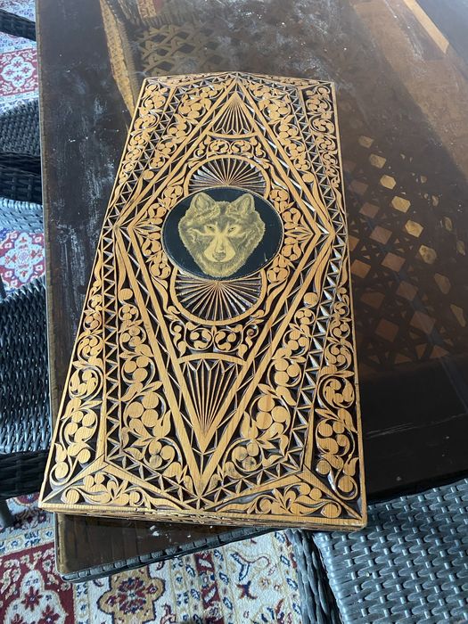 Нарды ручная работа