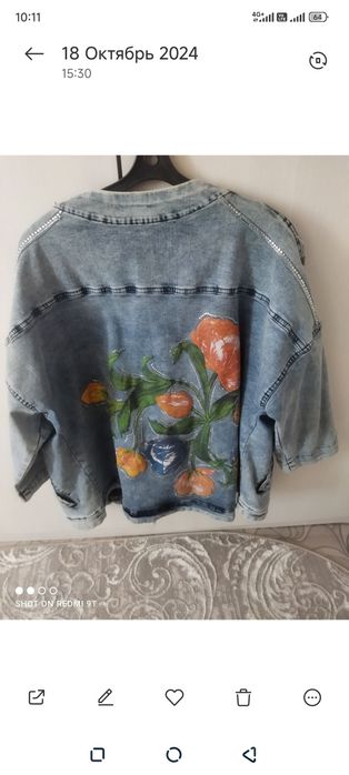 Продам джинсовую куртку