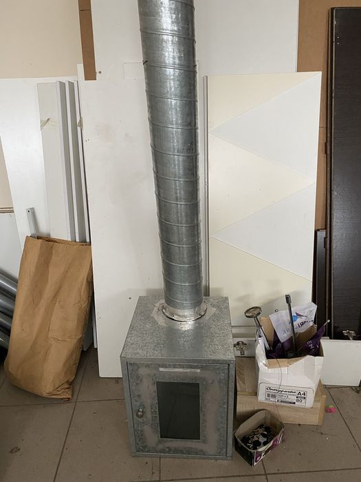 Для работы печка