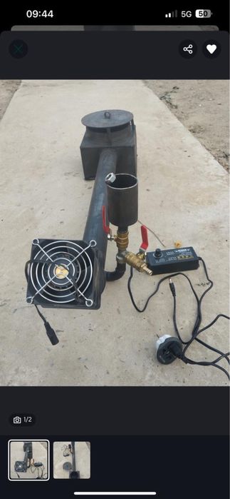 горелка на отработке