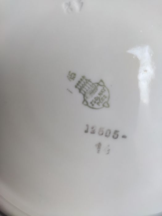 Старинен баварски барок порцеланов сервиз