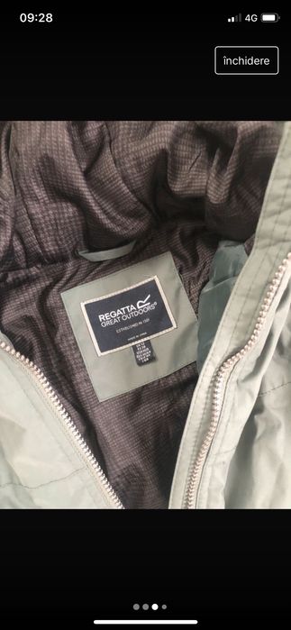 Geaca regatta outdoors marimea 12uk /40