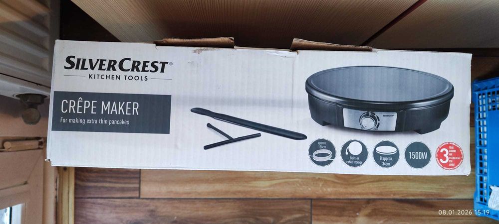 Vand aparat electric pentru clătite Silvercrest