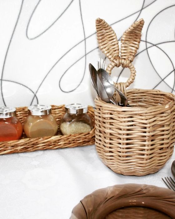 Корзинки плетеные