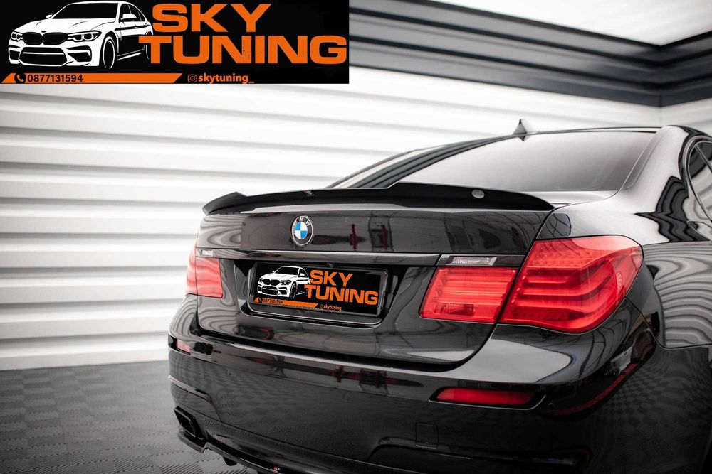 Bmw F01 спойлер багажник Макстън Дизайн Бмв Ф01 7 серия Maxton Design