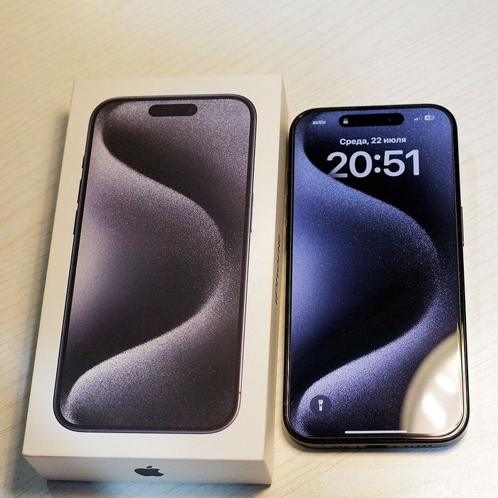 iPhone 15 PRO - EAC батарея 100%, 6 цикл