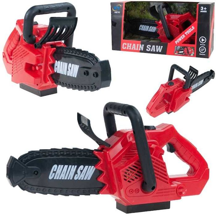 Играчка моторен трион, верижна пила със звуци