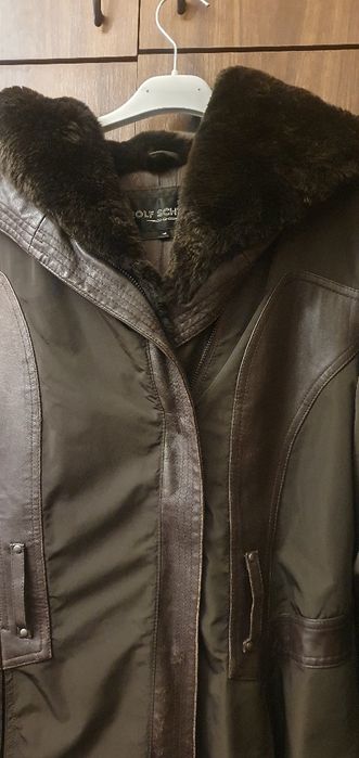 Geacă Rolf Shulte cu blană naturală iepure