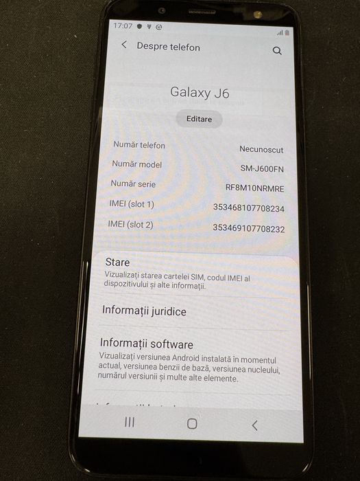 Samsung Galaxy J6 2018  32GB  ID-XXL7701
