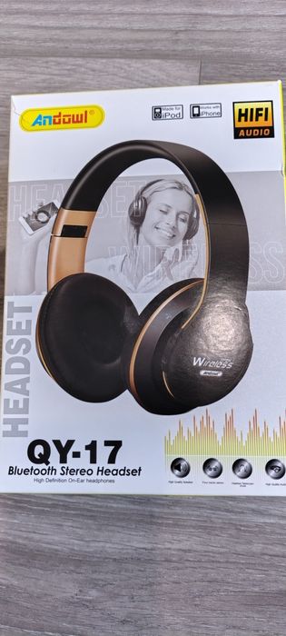 Căști Wireless Bluetooth Andowl QY-17 – HiFi Audio