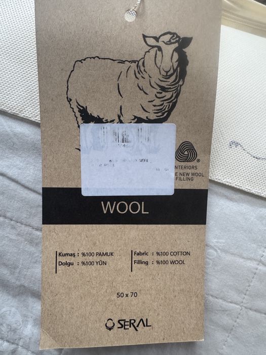 2бр. Вълнени възглавници WOOL 50x70