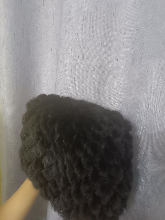 Шапка кролик новая