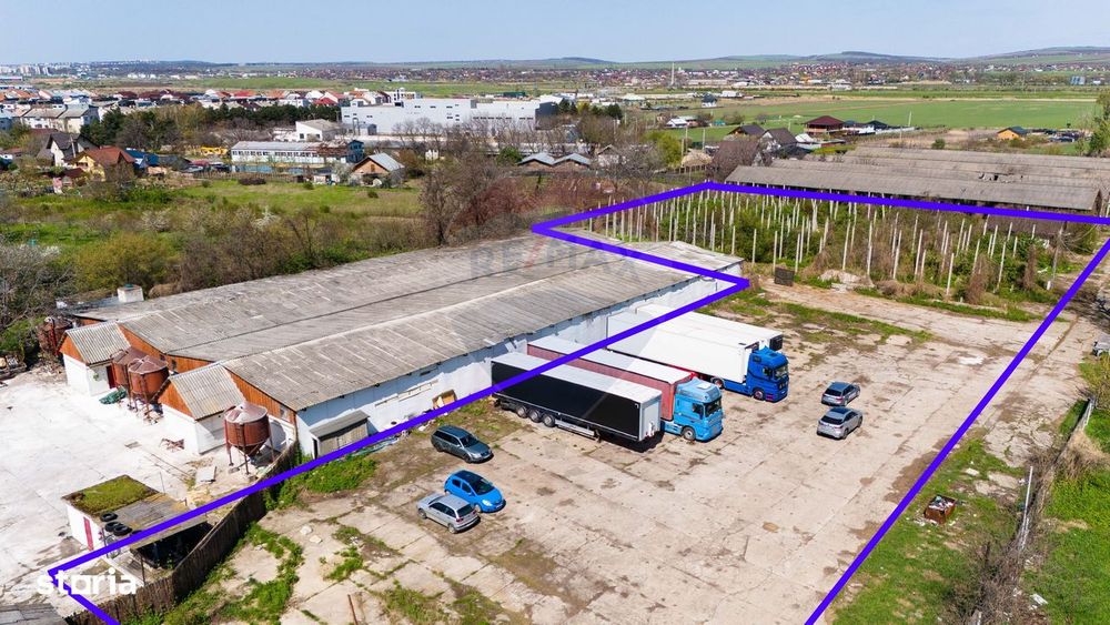 Teren industrial de vânzare 4.990mp Tomești - Iași - Str. Stupinelor