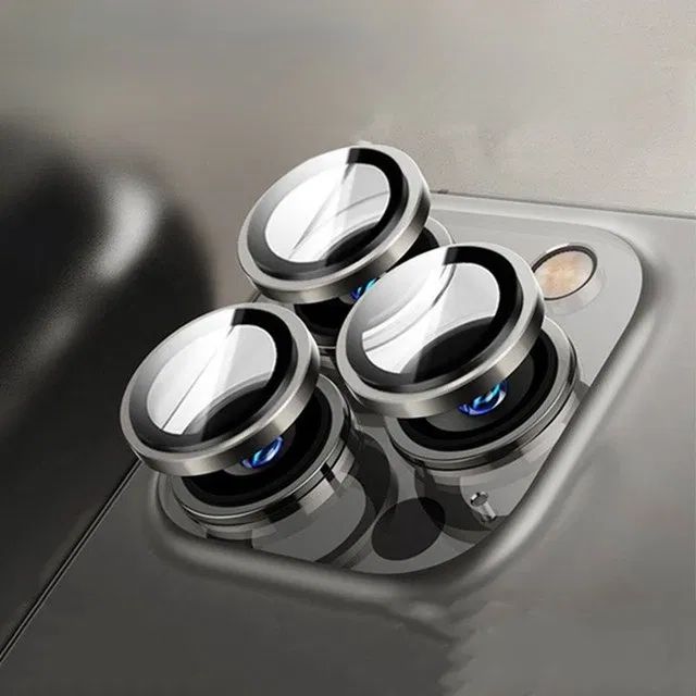 Стъклени Рингове за Камера за Apple iPhone 16 Pro | 15 Pro Max Plus