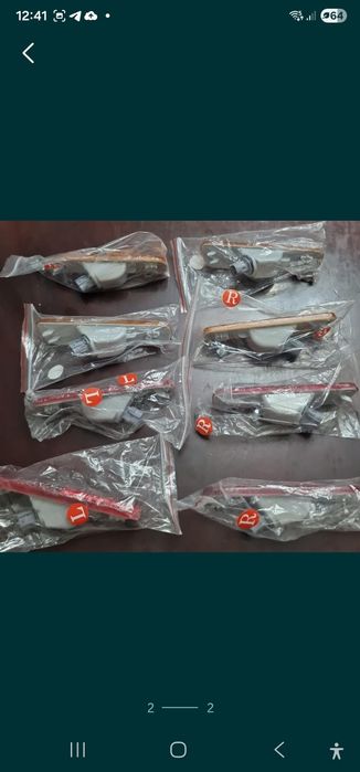 Катафоты на бампер Lexus RX 300.