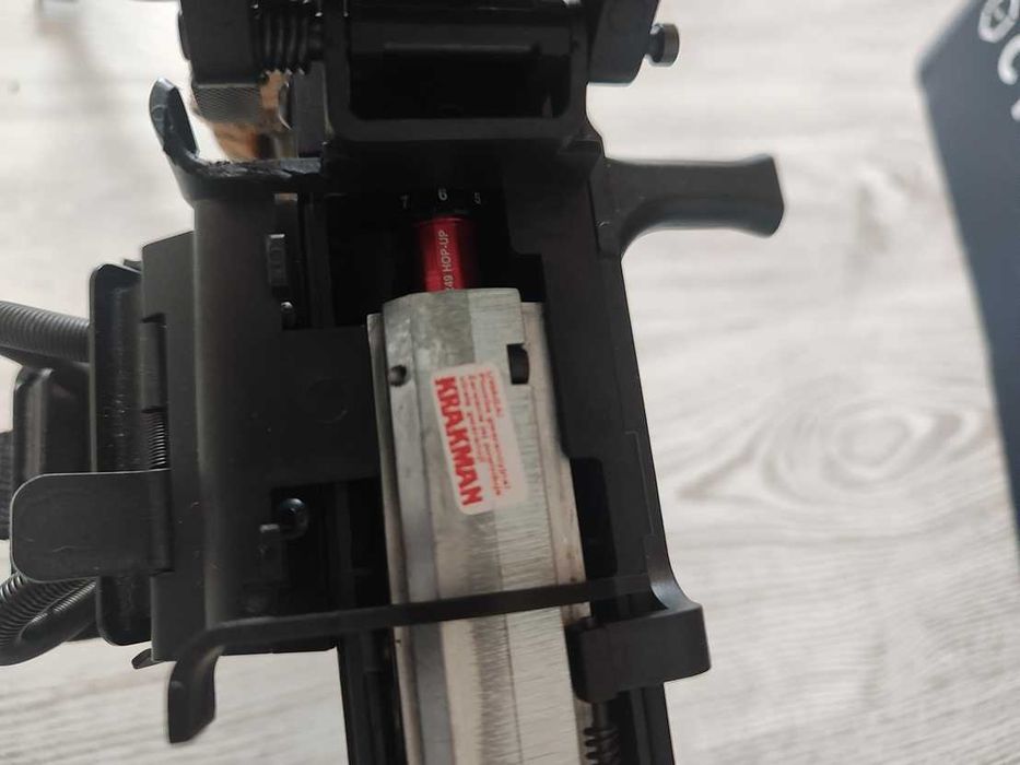 Replica airsoft A&K M249 MK2 SAW mitraliera+ Upgrade.