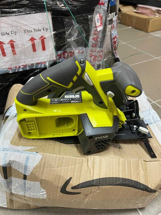 Fierăstrău circular fără fir RYOBI R18CSP-0 18V ONE+ – lamă de 150 mm, reglare adâncime și unghi de tăiere înclinat 0-50°, ergonomic