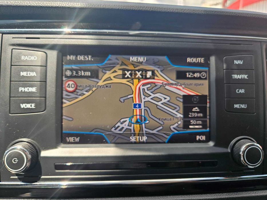 2025 SD карта за навигация VW Skoda SEAT 5FO MIB1 Golf Octavia Leon