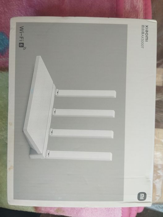 Роутер xiaomi ax3000t wifi6