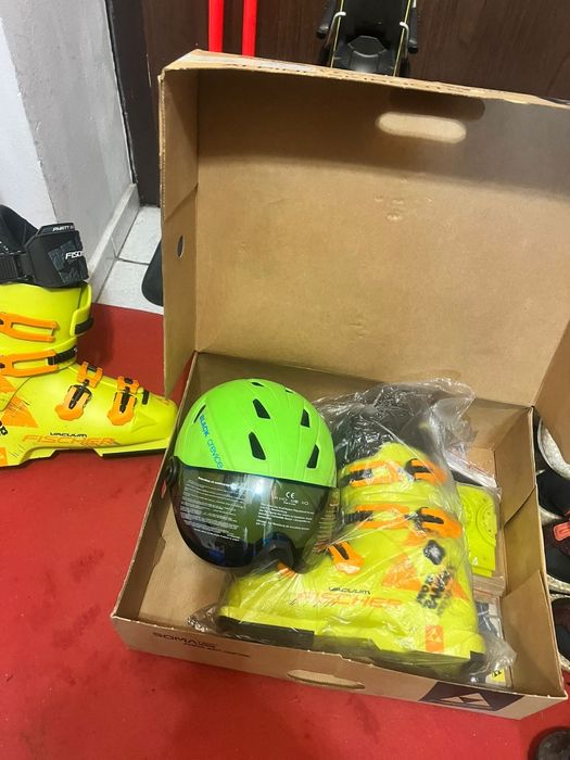 Cască Ski cu vizor Black Crevice - Nou