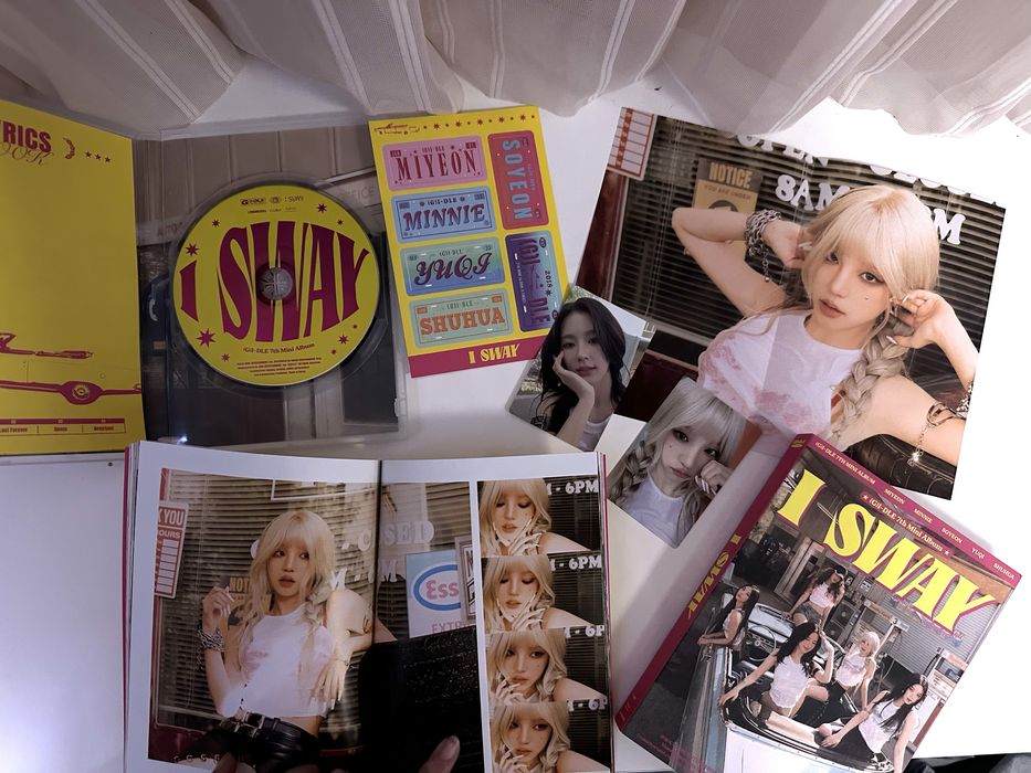 Кпоп Албум Gidle “I sway” 7th mini album