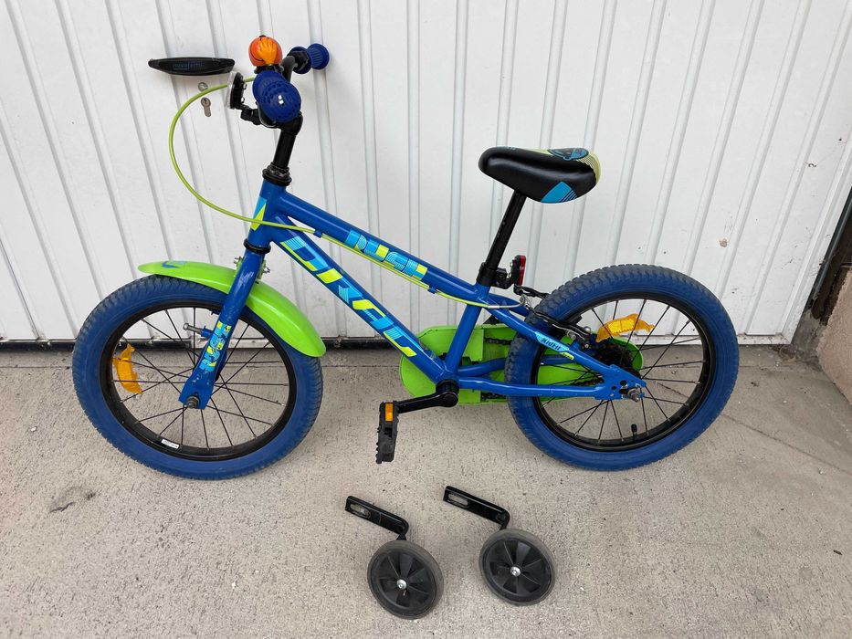 Детски велосипед Drag Rush 16" с помощни колела