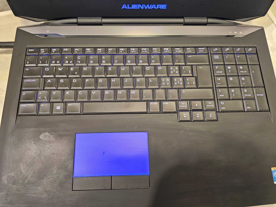 Laptop "17 Gaming Alienware P18e001 Intel i7 GTX 860 SSD