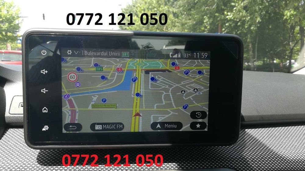 Harti Dacia Renault 1,2,3,4 YouTube transformare media display in medianav  YouTube Logan Sandero Duster Clio Captur