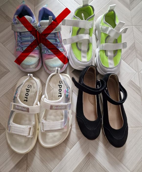 Обувь детская и женская.