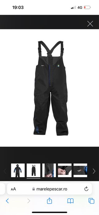 Costum pescuit Preston DFX impermeabil / nou cu eticheta