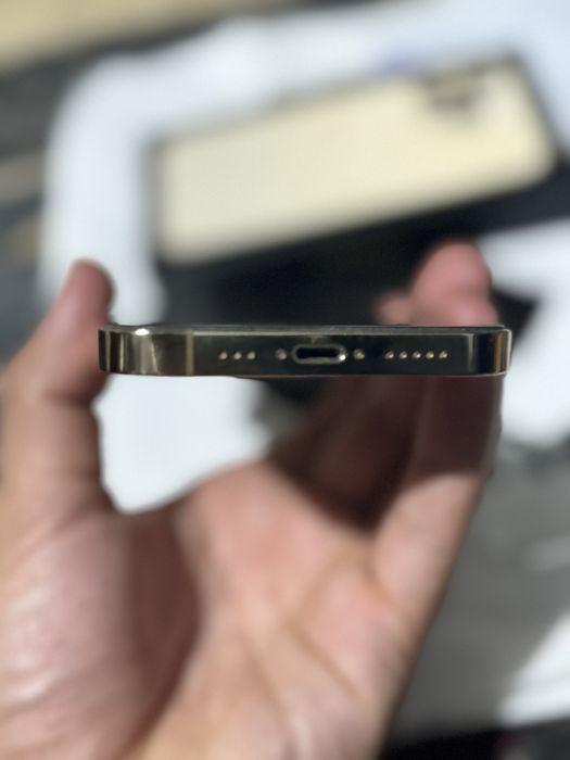 iphone 13 pro gold 256 tali karopka dakument tel ochilmagan 74 yomkost