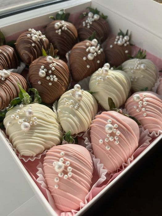 клубника в шоколаде