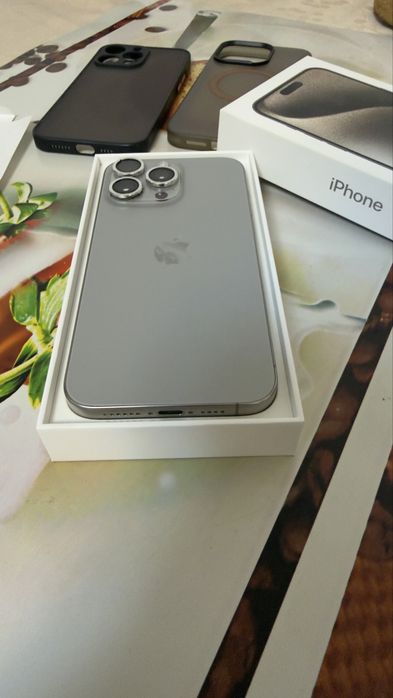 Iphone 15 Pro Max Natural Titanium 256gb
