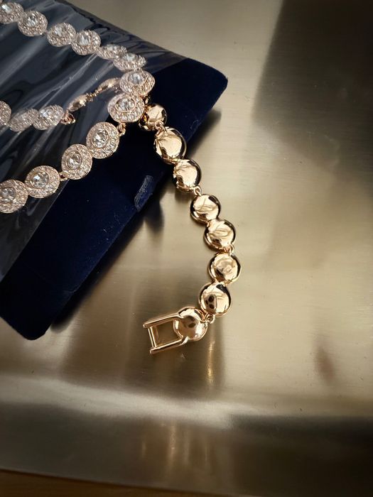 Set Swarovski Angelic Rosé brățară si colier