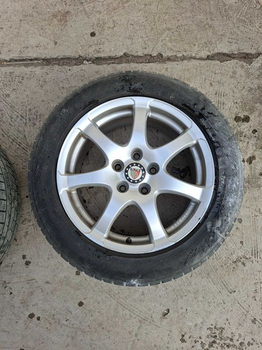 Set Jante Aliaj Anzio 17" + Anvelope Iarnă Yokohama 215/60 R17 (Duster, Qashqai, etc)