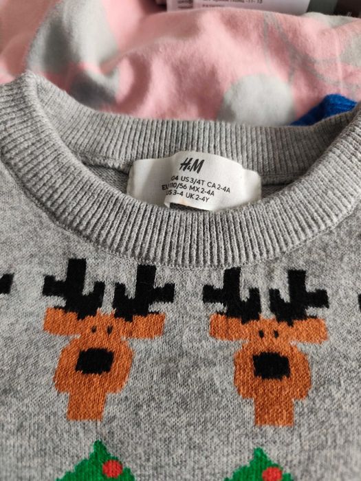 Детски коледни пуловери