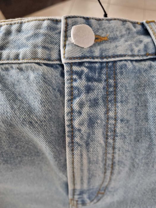 дълга дънкова пола COACH Long Denim Skirt