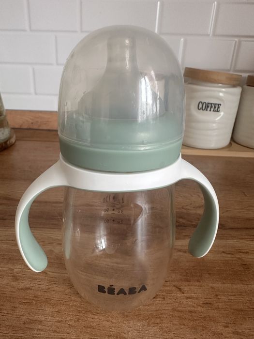 Стеклянная бутылка beaba.