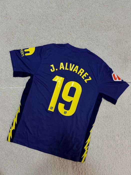 Tricou Atletico Madrid 2025-2026 Away Kit - Julian Alvarez